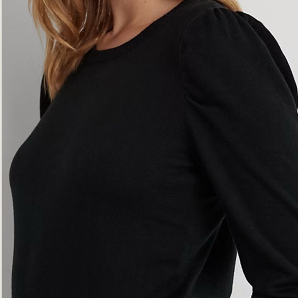 Lauren Ralph Lauren puff sleeve sweater black label - Picture 5 of 11